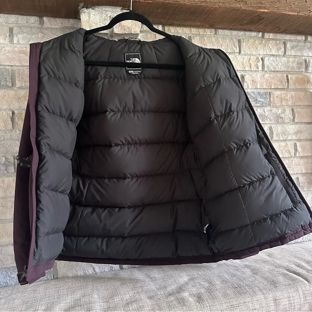 The North Face Greenland Jacket Women Medium Goose Down Puffer Winter Coat EUC - Picture 13 of 16